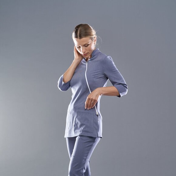 "Nuraxi" Women's Scrub Set - Picture 1 of 3